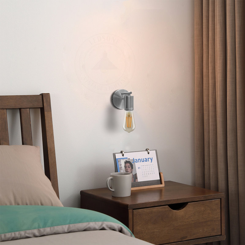 Moberly Armed Sconce, Satin Nickel