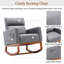 Chaise berçante Larenda