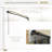 12' X 10' Retractable Awning, Patio Awning Sunshade Shelter With Manual Crank Handle, 280Gsm Uv Resistant Fabric And Aluminum Frame For Deck, Balcony, Yard, Beige And White-1324010149