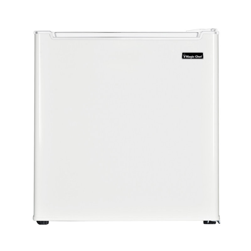 Magic Chef 1.7 Cubic Feet Freestanding Mini Fridge with Freezer, White