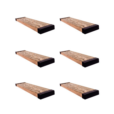 Bella 3 Piece Pine Floating Shelf