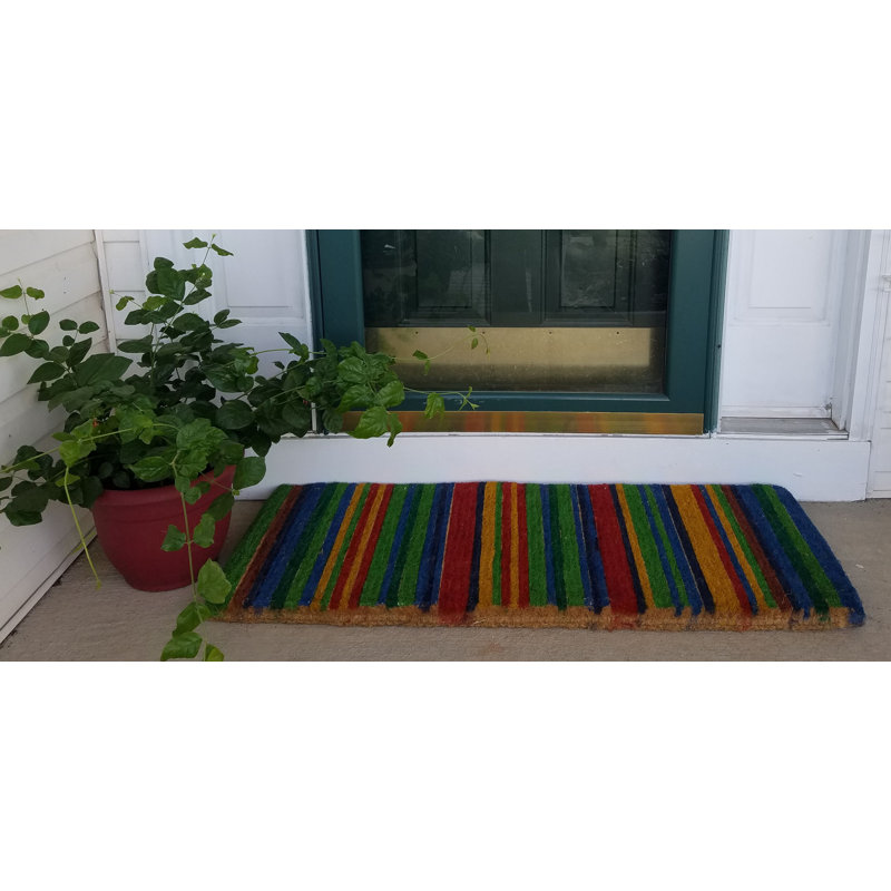 Paillasson d'extérieur 18 po Endsley, Rectangle 1 pi 6 po x 4 pi