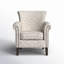 Fauteuil club à dossier serré l 30 po Abby-50987703