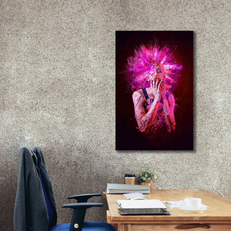 «Lust - Paradise Lost Seven Mortly Sins» par Mario Sanchez Nevado, art mural sur toile, H 40 po x l 26 po x P 1,5 po