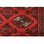 Tapis rouge unique de 3 pi 4 po x 4 pi 11 po One-of-a-Kind