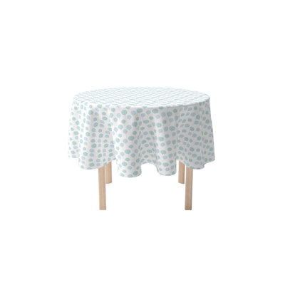 Round Cotton Twill Tablecloth