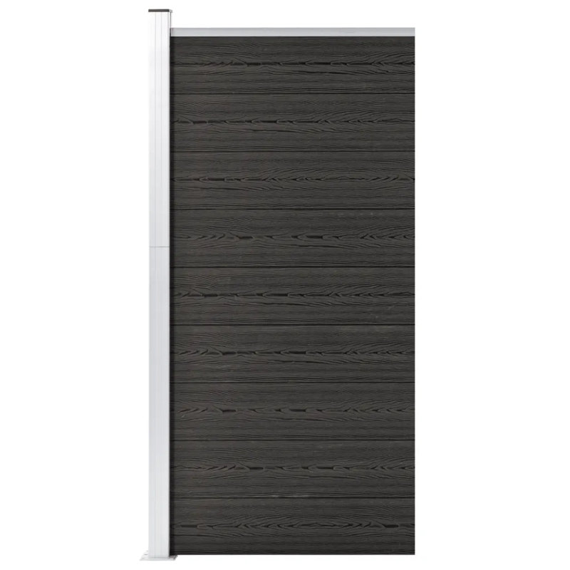 Apolonio Fence Panel WPC 95x186 cm, Grey