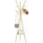 Roshanda Steel Freestanding 9 - Hook Coat Rack-1685184359