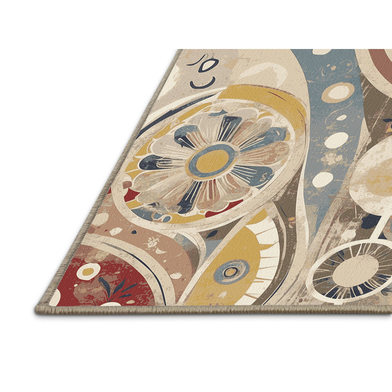 Lively Spark Rug, Rectangle 4' x 6'