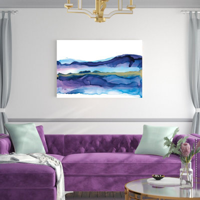 «Coastal Ink I» par Chris Paschke, reproduction d'art sur toile tendue