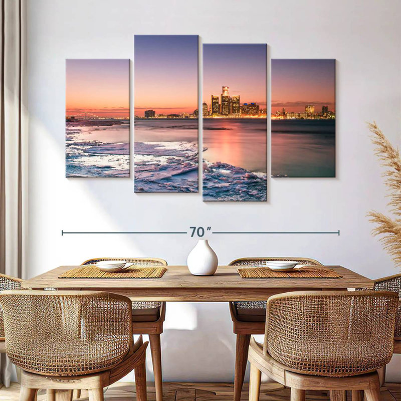 Nicci, Detroit Skyline en hiver