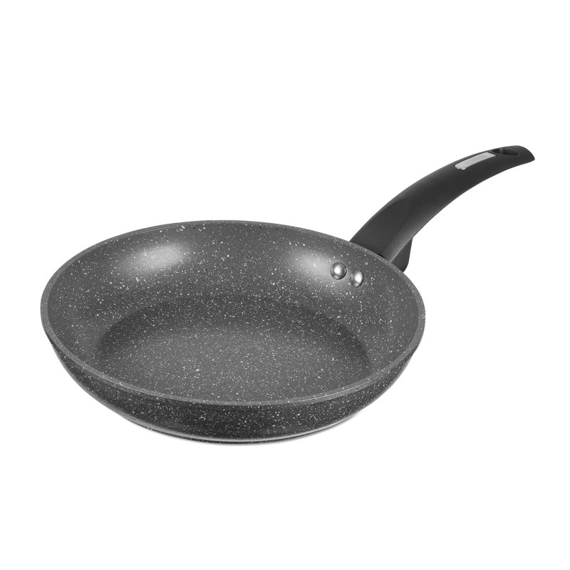 Tower Cerastone Forged Frying Pan with Non-Stick Coating and Soft Touch Handles, 20-28cm, 24.6cm Diameter