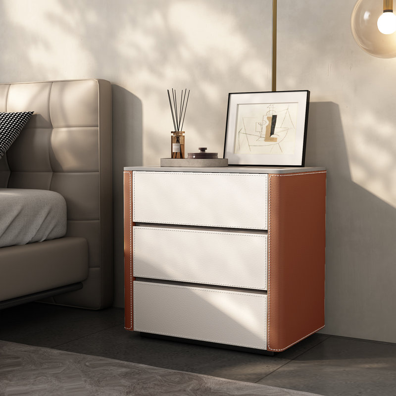Nightstands, Brown/Gray