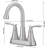 Centerset 2-handle Bathroom Faucet with Drain Assembly-94459487