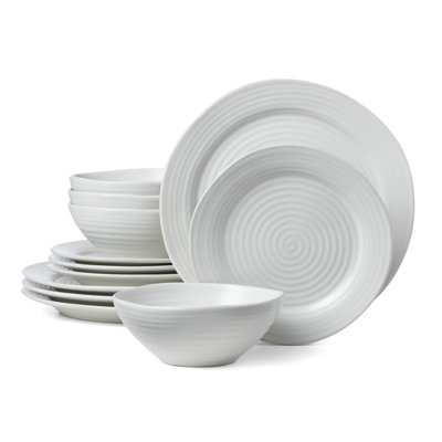 Ridge 12 Piece Dinnerware Set