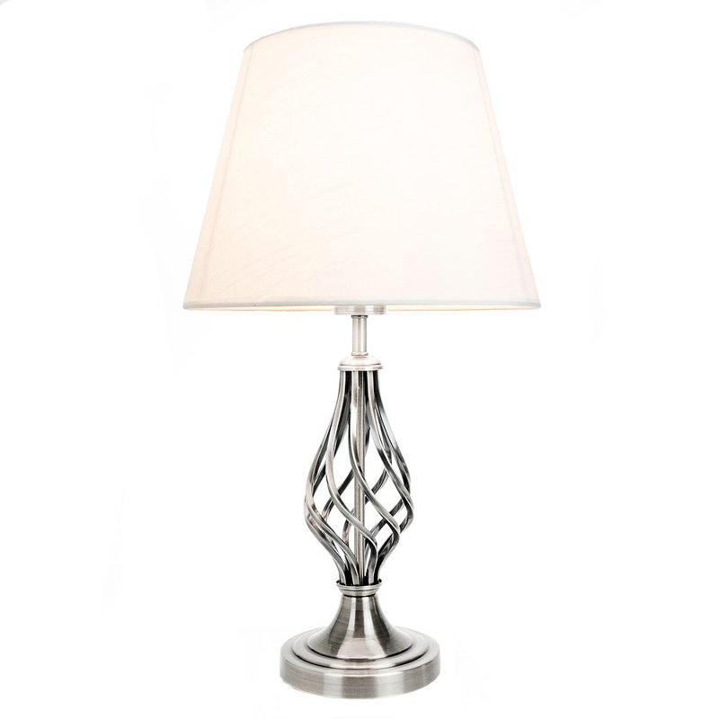 52cm Table Lamp, Satin Nickel