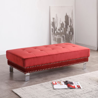 Repose-pieds élégant pour les maisons contemporaines de chambre à coucher, de salon et de vestibule