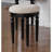 Bedroom Contemporary Vanity Set W Foldable Mirror Stool Drawers