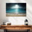 «La Digue Island Evening Sky», reproduction sur toile-1437820436