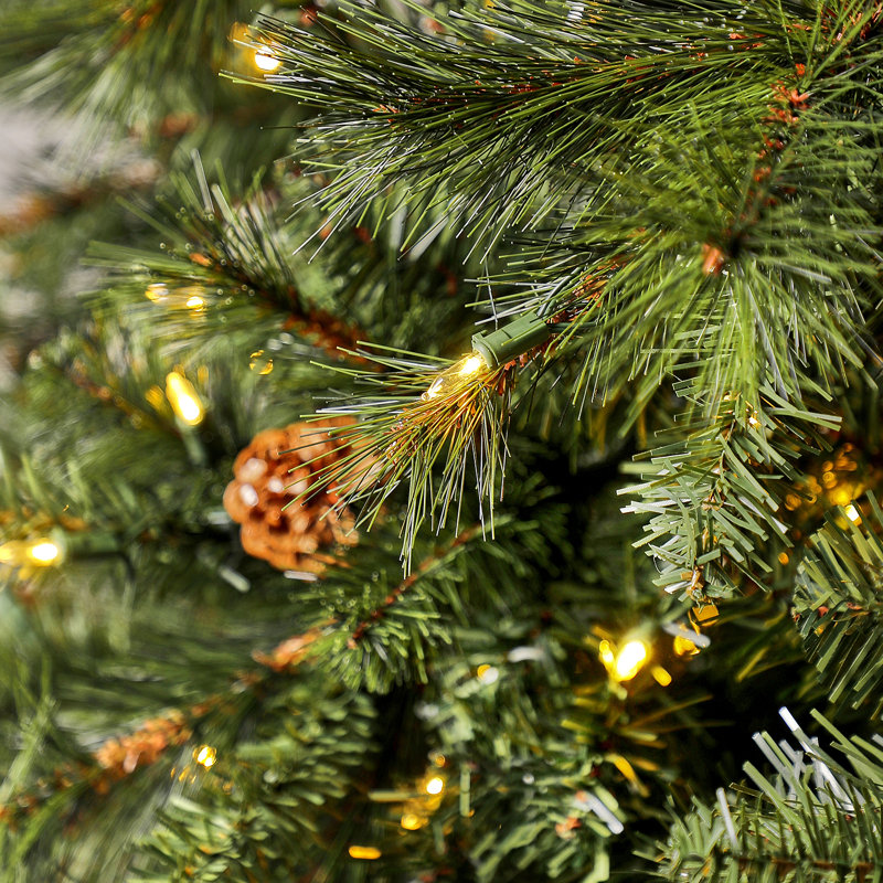 Home Heritage Albany Prelit LED Artificial Christmas Tree, 12' H