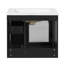 Ensemble de meuble-lavabo mural 24 po pour petit espace, armoire de salle de bain avec lavabo en céramique, 2 tiroirs et 1 porte à fermeture en douceur-937448420