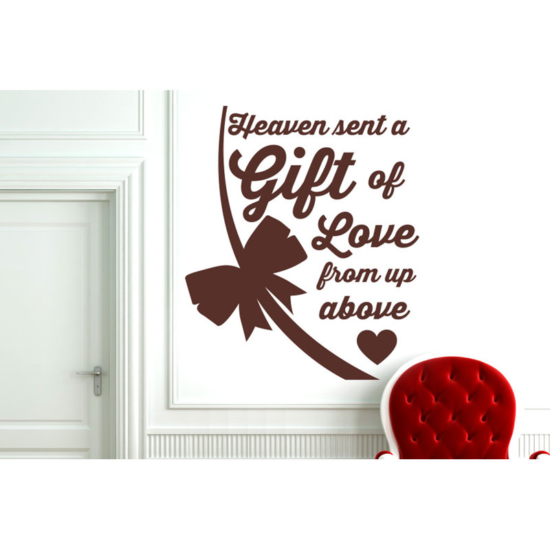 Wall Decal, Medium, Brown