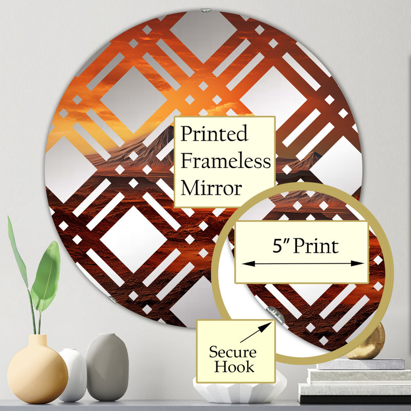 Circle Mirror, 23.6" x 23.6"