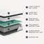 Matelas hybride ultra moelleux 12 po Chime-48631266