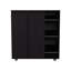 Range-chaussures Houck avec 3 tablettes latérales, rangement compact pour chaussures, bottes et accessoires-1478816710