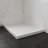 OVE Decors 48" x 32" Rectangle Shower Base Pan, White Acrylic, Hidden Side Drain, Reversible Design