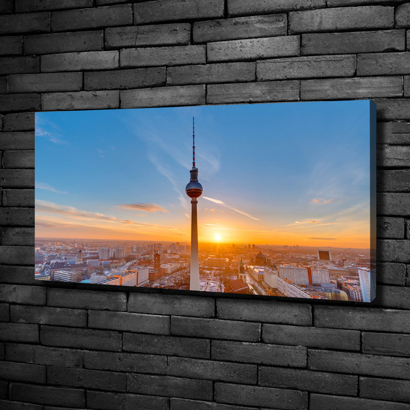Television Tower - No Frame Print on Canvas