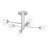 Tunley Glass Semi Flush Mount