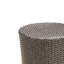 Table d'appoint Wicker Weave Barrel, meuble décoratif d'extérieur durable et élégant sans assemblage requis