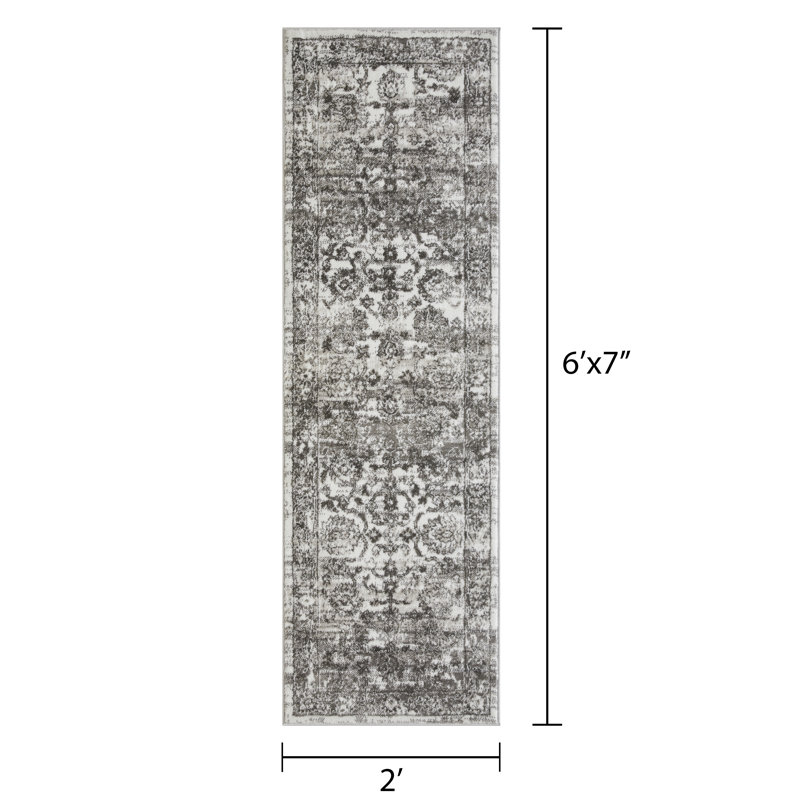 Raghdah Oriental Indoor Rug, Runner 2' x 6'7"