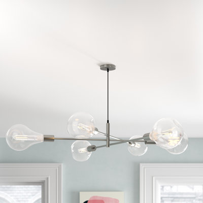 Aileen 6-Light Sputnik Chandelier