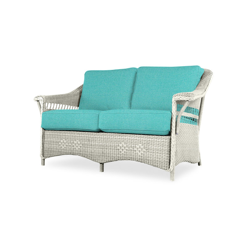 Nantucket Outdoor 2 - Seat Loveseat, Charlotte Sparrow, Linen