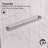 Catalyst 56"- 61" W x 79" H Double Sliding Frameless Shower Door in Brushed Nickel with 3/8" Clear Glass-96391519-133138801