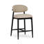 Liam Upholstered Stool with Solid Wood Frame-50238275