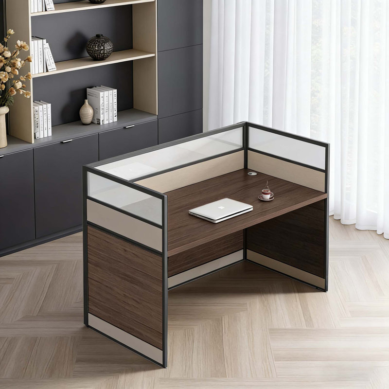 Bureau rectangulaire pour 1 personne
