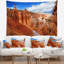 Paysage avec grès tapissier à motif de canyons dans le canyon de Bryce-28495391