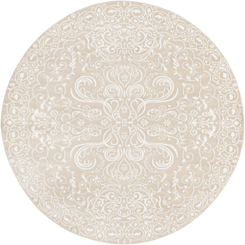 Anah Oriental Indoor Rug, Round 7'10"