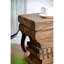 Tabouret d'appoint en bois massif Dorelien