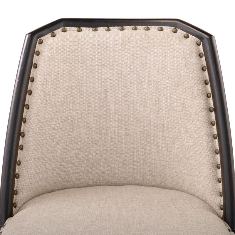 Aria Upholstered Dining Chair, Espresso