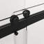 76 po X P 76 po Cabine de douche autoportante double coulissante sans cadre H au fini noir mat-122790639
