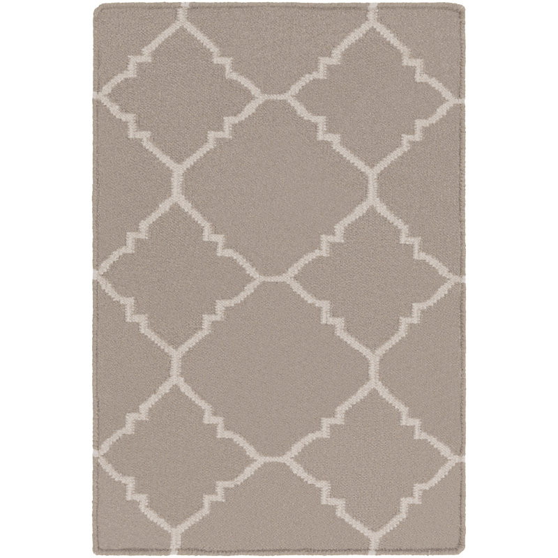Kramer Wool Geometric Indoor Rug, Rectangle 8' x 11'