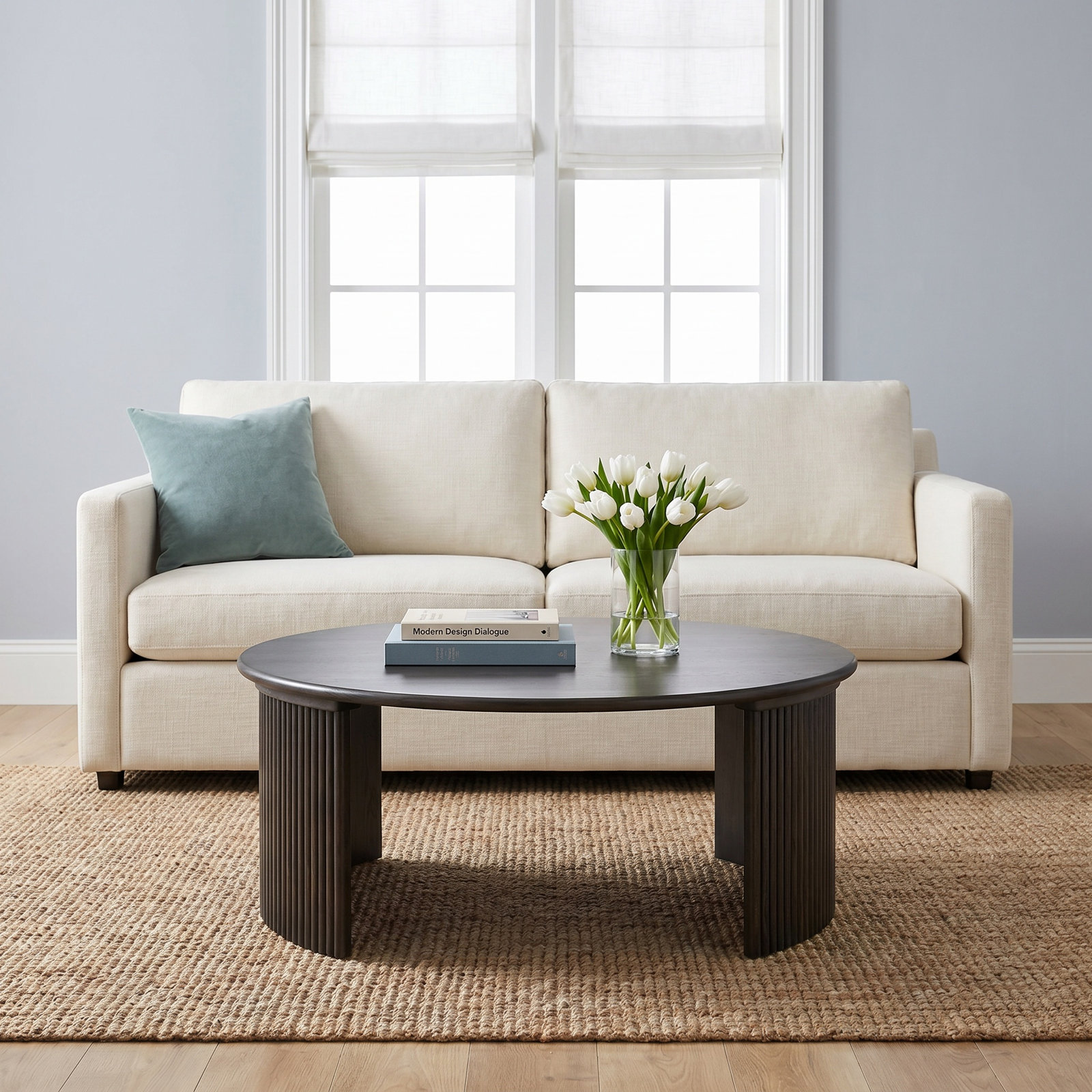 Wyat Small Coffee Table, 15.75" H x 39" L x 39" W, Espresso