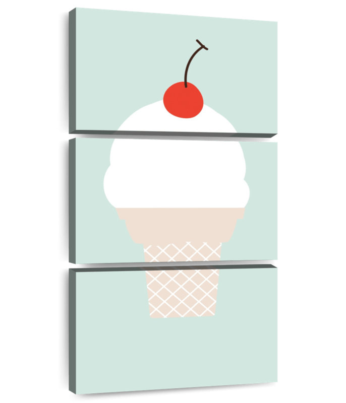 Ice Cream Cone I, 27" H x 12" W