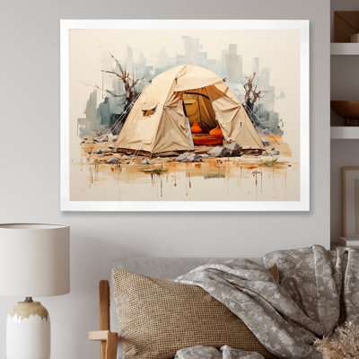 " Camping Tent Outdoor Adventure "