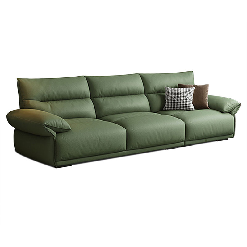 Coussin modulaire vert foncé 100% polyester, Vert foncé
