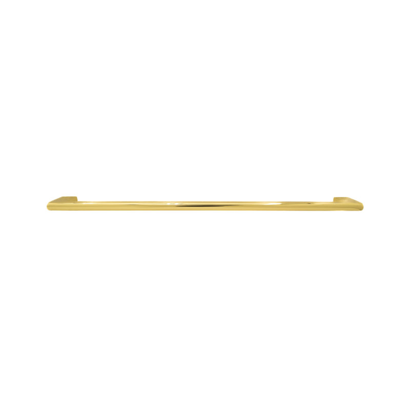 Vail 12" Polished Gold Bar Pull, Polished Gold, 12"